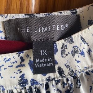 NWOT The Limited 1X Short Sleeve Blouse